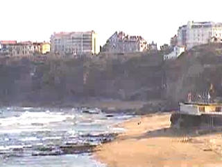 Biarritz webcam view