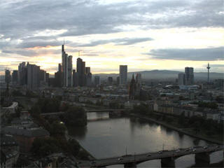 Main river web cam Frankfurt