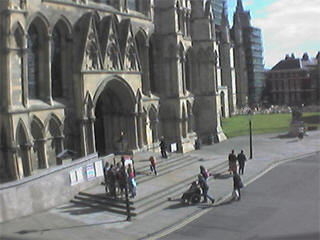 York Minster web cam
