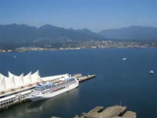 vancouver cruise port live cam